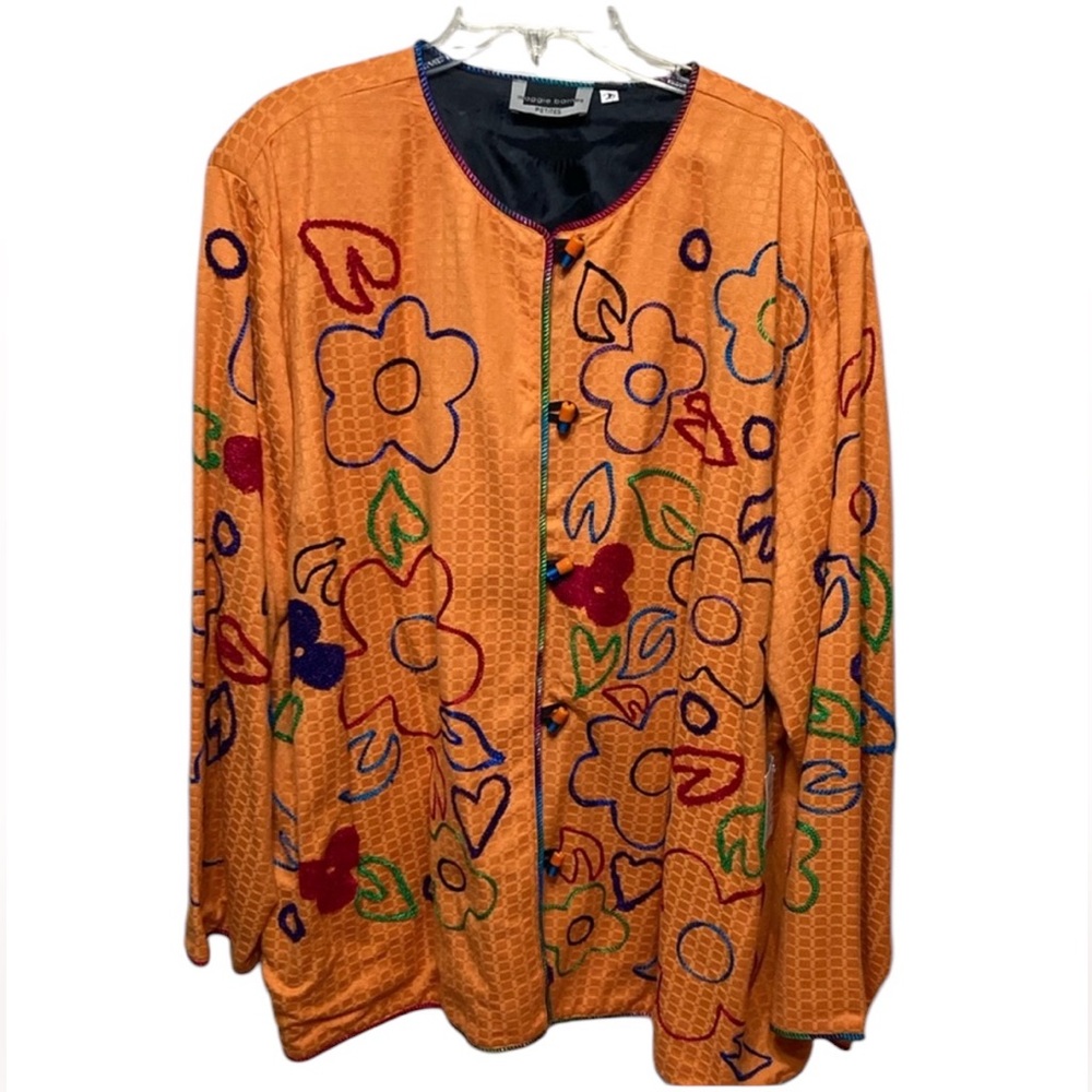 Maggie Barnes jacket orange